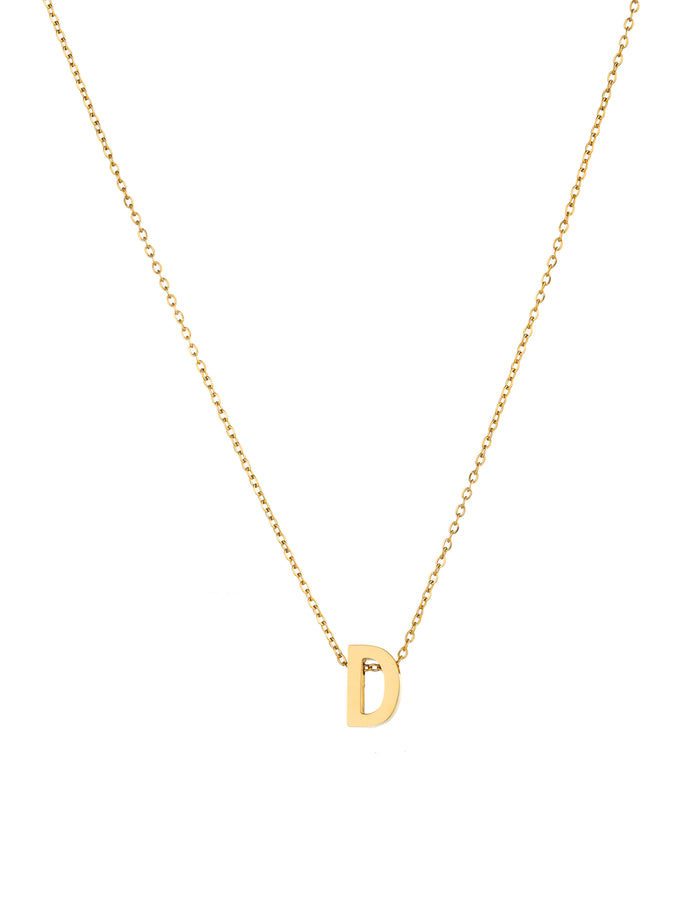 Collar Letra Acero Inox